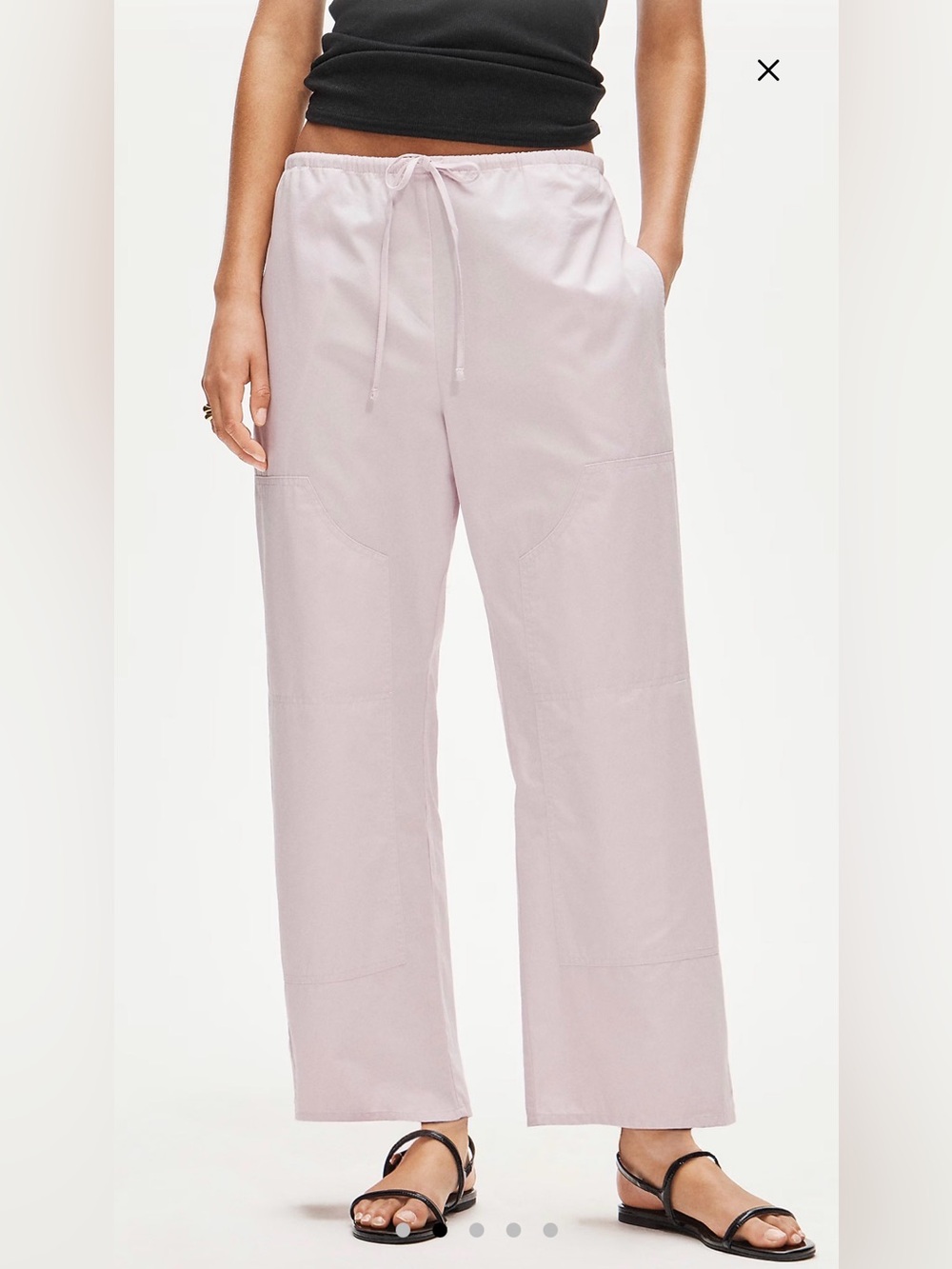 J. Crew Luna Pants in Peppermint Ice Size S